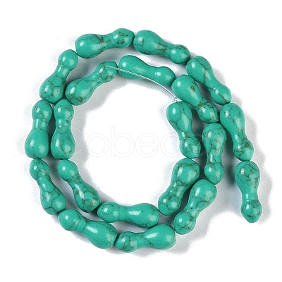 Synthetic Turquoise Beads Strands G-K362-G02-01-1