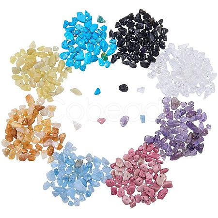 Gemstone Chips Beads G-PH0034-01-1