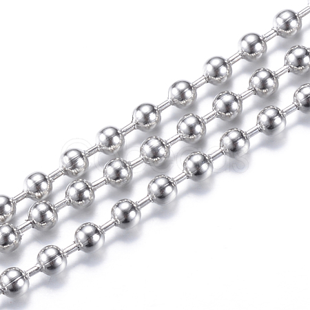 304 Stainless Steel Ball Chains CHS-R010-31-1