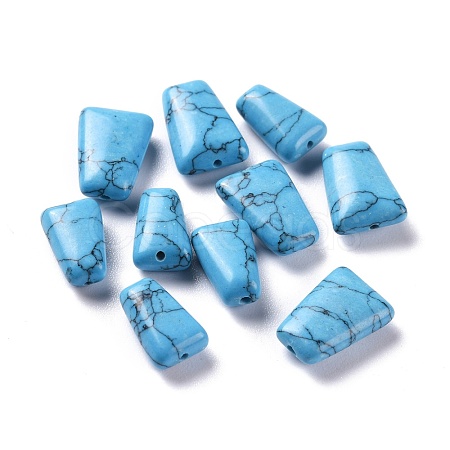 Synthetic Turquoise Beads G-M379-45-1