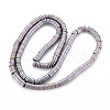 Electroplate Non-magnetic Synthetic Hematite Beads Strands G-T061-144D-2