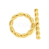 Brass Toggle Clasps KK-A223-16G-1