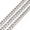 Non-Tarnish 304 Stainless Steel Cuban Link Chains CHS-XCP0001-10-1