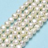 Natural Cultured Freshwater Pearl Beads Strands PEAR-A005-07A-01-2