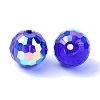 AB Color Plated Glass Beads EGLA-P059-02B-AB27-2