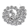Electroplate Non-magnetic Synthetic Hematite Beads Strands G-N0322-05N-2