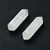 Natural Quartz Crystal Double Terminal Pointed Beads G-A231-01A-2