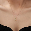 925 Sterling Silver Cable Chain Necklaces STER-P065-14G-3