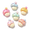 Opaque Resin Imitation Food Decoden Cabochons RESI-K027-13-2