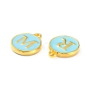 Alloy Enamel Charms ENAM-S118-04-G-2