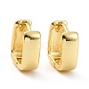 Brass Chunky Square Hoop Earrings for Women EJEW-A072-24LG-1