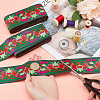 Ethnic Style Polyester Ribbons OCOR-WH0079-65C-3