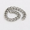 Tarnish Resistant 3.28 Feet 304 Stainless Steel Twisted Chains X-CHS-K001-20A-2