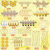 SUNNYCLUE DIY Bee Dangle Earring Making Kit DIY-SC0020-43-2