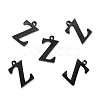 304 Stainless Steel Alphabet Charms STAS-H122-Z-EB-2