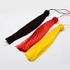 Nylon Tassels Big Pendant Decorations HJEW-L014-M-1