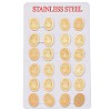 Stainless Steel Stud Earrings EJEW-E247-01D-3