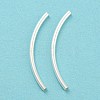 925 Sterling Silver Tube Beads STER-Q191-03A-S-2