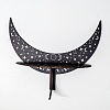 Moon Phase Crescent Wooden Crystal Shelf Jewelry Candlestick Display Stand PW23021796544-1