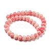 Synthetic Coral Dyed Beads Strands CORA-Q034-A01-01-2