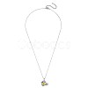 Austrian Crystal Pendant Necklaces NJEW-BB34127-L-3