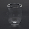 Decorative Glass Dome Cloche Cover X-AJEW-S065-01-2