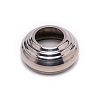 201 Stainless Steel Spheres Pedestals Flagpole Base AJEW-WH0251-32E-1