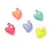 Spray Painted Alloy Pendants FIND-B016-01-1