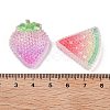 Transparent Resin Decoden Cabochons RESI-M045-04-3