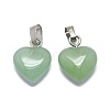 Natural Green Aventurine Charms G-F649-H01-1