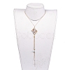 Pendant Necklaces NJEW-JN02729-04-4