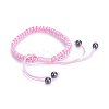 Adjustable Nylon Cord Braided Bracelets BJEW-JB04415-4