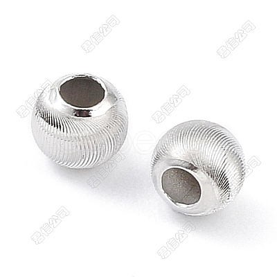 925 Sterling Silver Beads STER-K173-01B-S-1