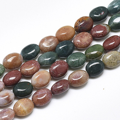 Natural Indian Agate Beads Strands X-G-S357-B03-1