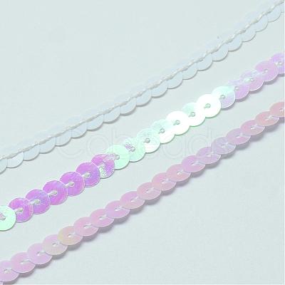 AB-Color Plastic Paillette Beads PVC-Q083-6mm-319-1