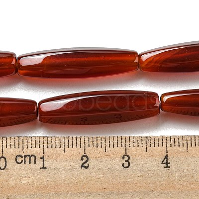 Natural Carnelian Beads Strands G-A223-B09-01-1