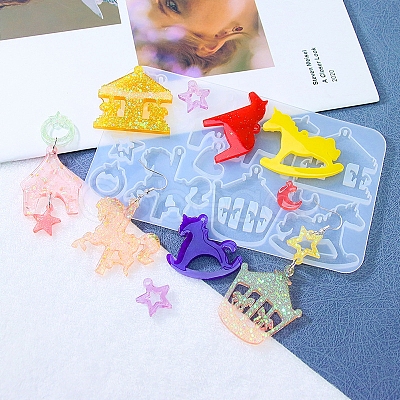 Earrings Pendants DIY Silicone Mold PW-WG31236-02-1