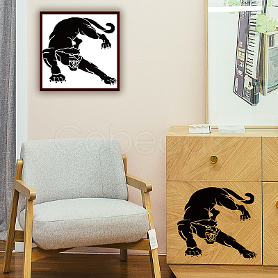 PET Hollow Out Drawing Painting Stencils DIY-WH0391-0597-1