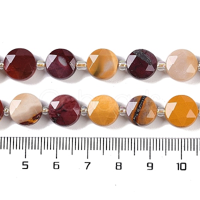 Natural Mookaite Beads Strands G-N342-13-1