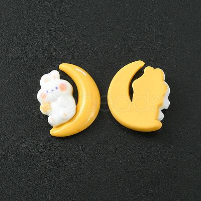 Opaque Resin Cabochons CRES-O006-04-1