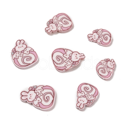 Handmade Polymer Clay Cabochons CLAY-B005-11B-1