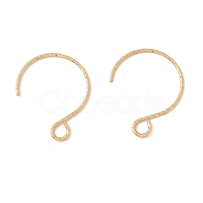 Ion Plating(IP) 316 Surgical Stainless Steel Earring Hooks STAS-D183-03G-02-1