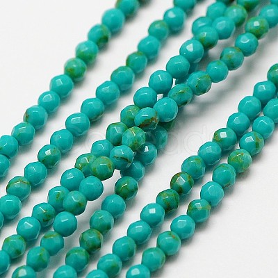 Imported Synthetic Howlite Beads Strands G-I344-01B-1-1