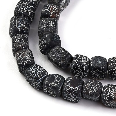 Natural Weathered Agate Beads Strands G-G177-E18-04-1