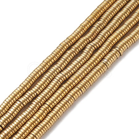 Non-magnetic Synthetic Hematite Beads Strands X-G-K011-4x1mm-07-1