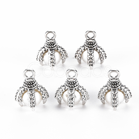 Tibetan Style Alloy Charms PALLOY-S120-249C-RS-1