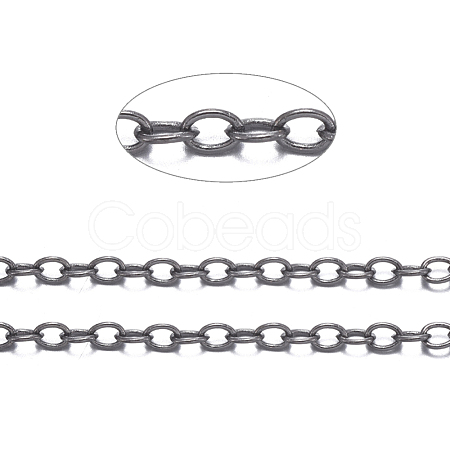 Brass Cable Chains X-CHC034Y-B-1