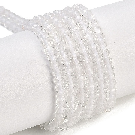 Natural Quartz Crystal Beads Strands G-H071-A05-01-1