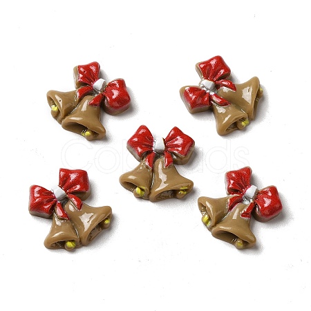 Christmas Opaque Resin Cabochons RESI-K019-23-1