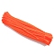 DIY Plush Sticks, with Iron Core, Pipe Cleaners, Kid Craft Material, Orange Red, 300mm, 100pcs/set